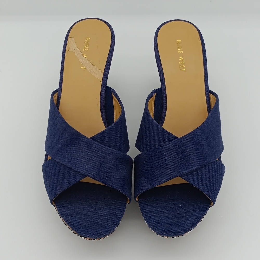 🌟 NEW Nine West Havana Wedge Sandal - Picture 5 of 10